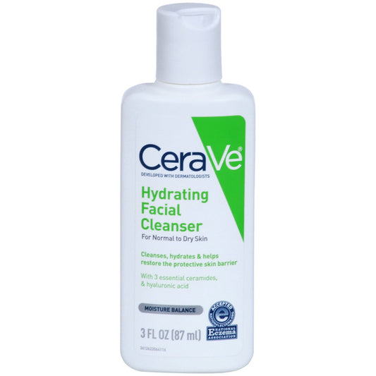 CeraVe Face Wash, Hydrating Facial Cleanser For Normal To Dry Skin