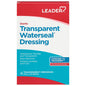 Leader™ Transparent Waterseal Dressing - 4" x 4.75" - 8 Count (Waterproof Wound Care)