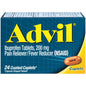 Advil® Coated Caplets – Pain Reliever & Fever Reducer (Ibuprofen 200 mg)