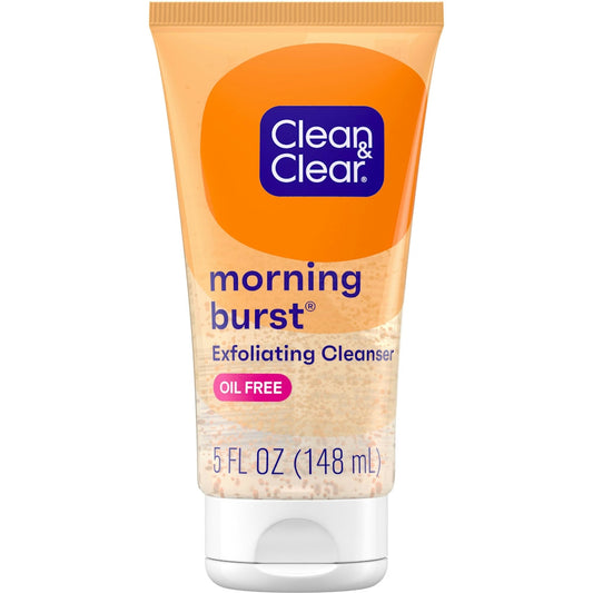 Clean & Clear Morning Burst Exfoliating Facial Cleanser - 5 fl oz