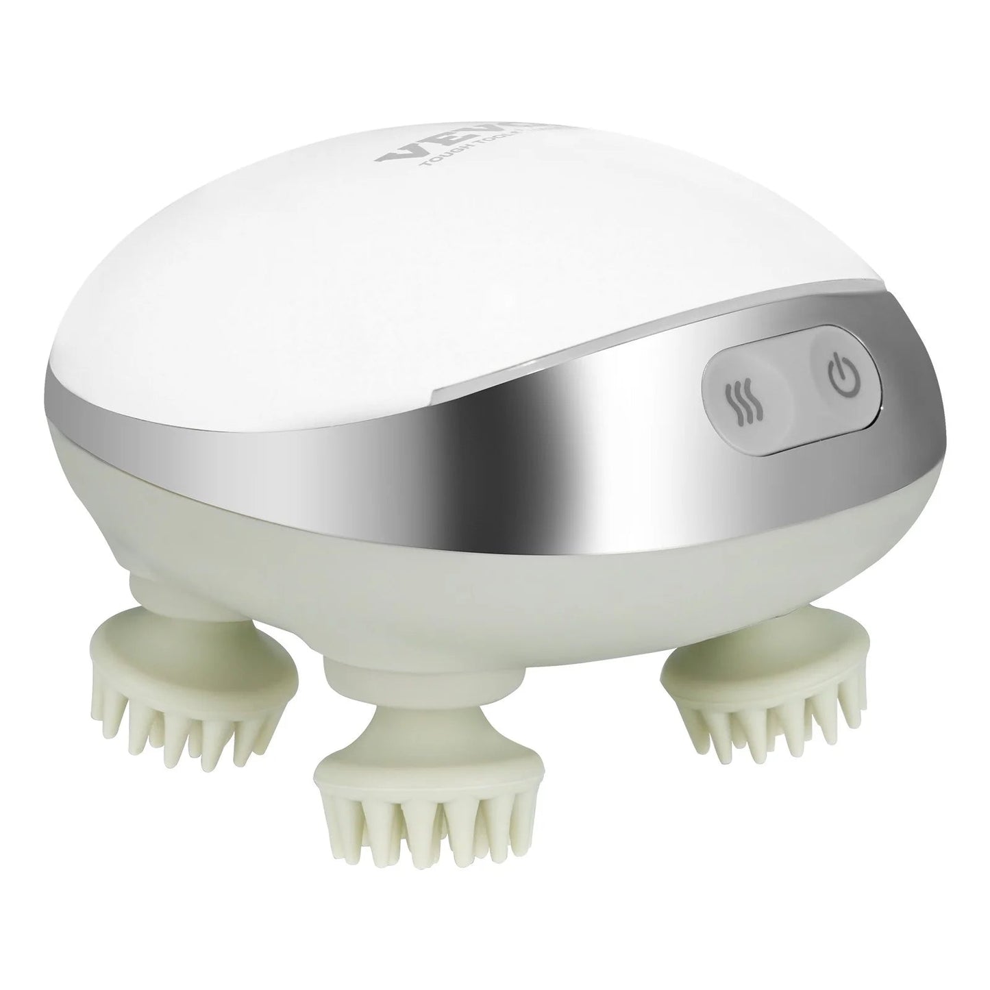 Rechargeable VEVOR Electric Scalp Massager with Heat - Waterproof Head Relaxation Tool