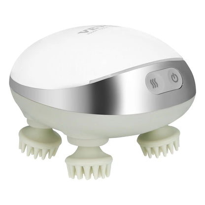 Rechargeable VEVOR Electric Scalp Massager with Heat - Waterproof Head Relaxation Tool