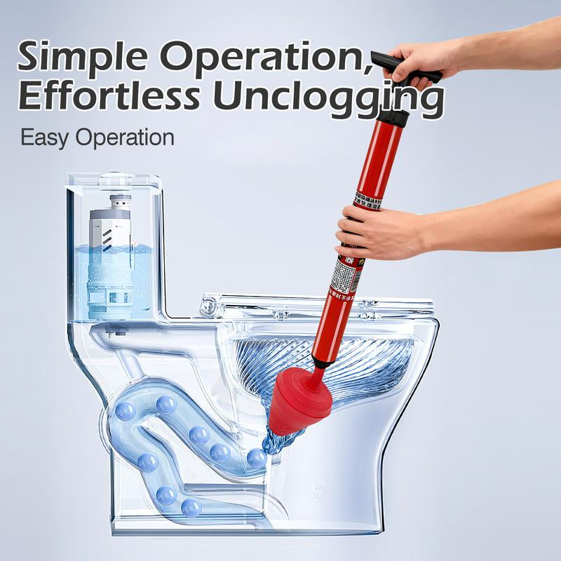 1 Count Toilet Clog Remover Tool,Swift High Pressure Drain,For Bathroom,Unclogging Sinks, Kitchen Drains