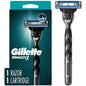 Gillette Mach3 Men's Razor Handle + 1 Blade Refill