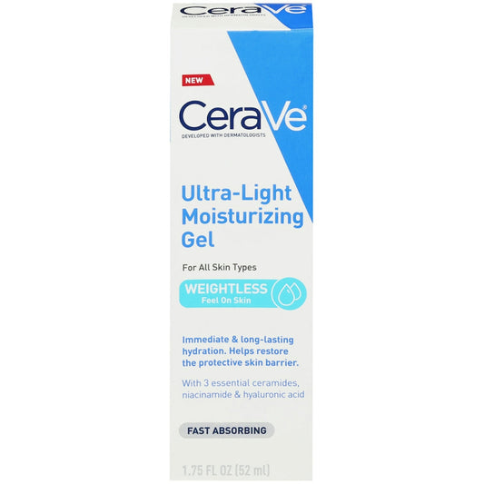 CeraVe Ultra-Light Moisturizing Face Gel - 1.75 Fl Oz