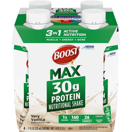 Boost® Max™ 30g High Protein – Very Vanilla (11  fl oz)