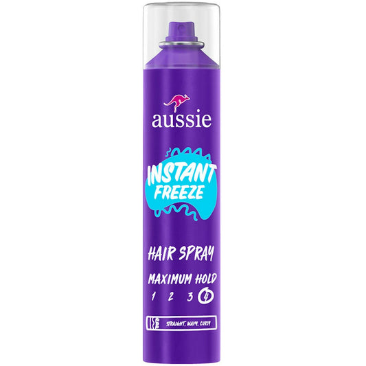 Aussie Instant Freeze Maximun Hold 4 Hair Spray 10 Oz