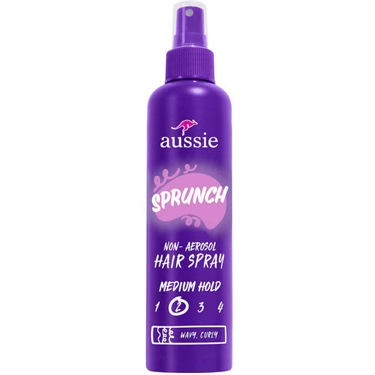 Aussie  Sprunch Medium Hold Non Aerosol Hair Spray 8.5 Fl Oz