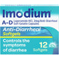 Imodium Anti Diarrheal  Softgels 12 Ct