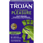 Trojan Condoms, Latex, Lubricated, Extended Pleasure 4 x 12