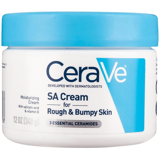 CeraVe SA Cream For Rough And Bumpy Skin, Moisturizer - 12oz