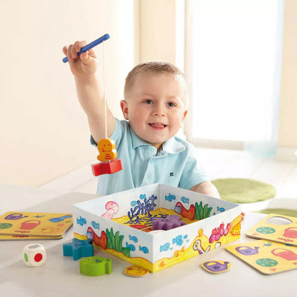 HABA My Very First Games - Here Fishy Fishy! Magnetic Fishing Game Ages 2+ Made in Germany Toddler Games, Learning Toys, Preschool Toys