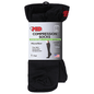 Md Large Unisex Microfiber Black Over The Calf Compression Socks 1Ea