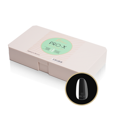 PRO-X Soft Gel Nail Tips 23 - Natural Round Medium - 14 Sizes | 600pc