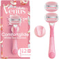Gillette Venus ComfortGlide White Tea Women's Razor – 1 Handle + 2 Blade Refills