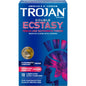 Trojan Double Ecstasy Lubricated Condoms - 10ct