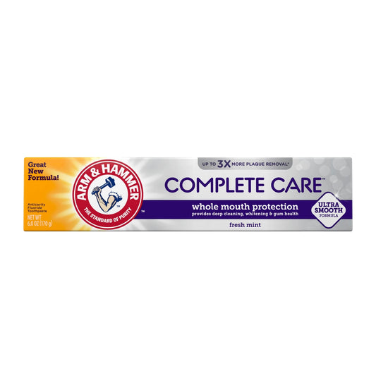 Arm & Hammer Complete Care Toothpaste - Fresh Mint, 6 oz Tube