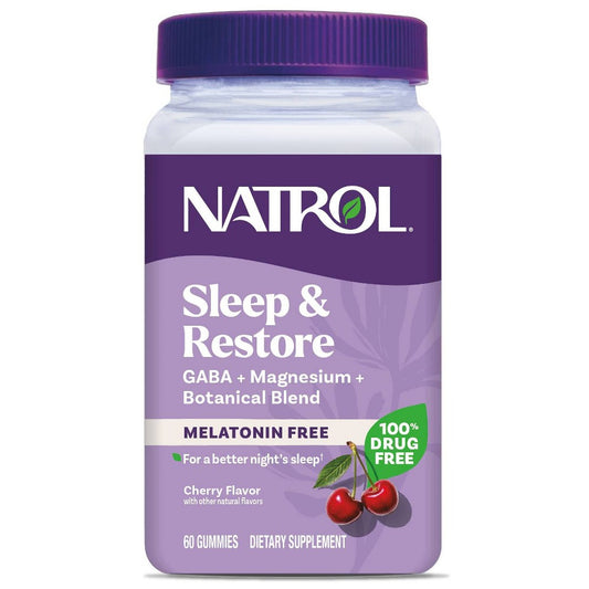 Natrol Non-Melatonin Sleep & Restore Gummies - Tart Cherry - 60ct