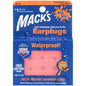 Mack's Pillow Soft Silicone Earplugs for Kids, Waterproof - Orange, 6 Pair
