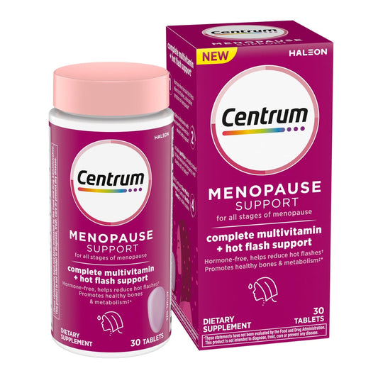 Centrum Menopause Support Complete Multivitamin Tablets (30 Count)