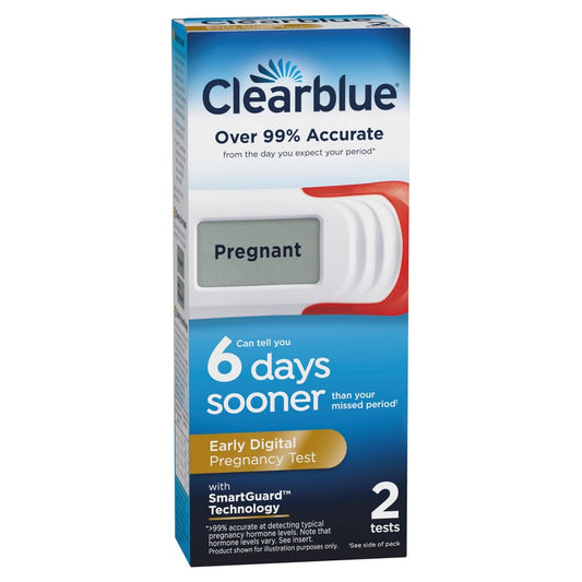 Clearblue Early Digital Pregnancy Test,2 Ea