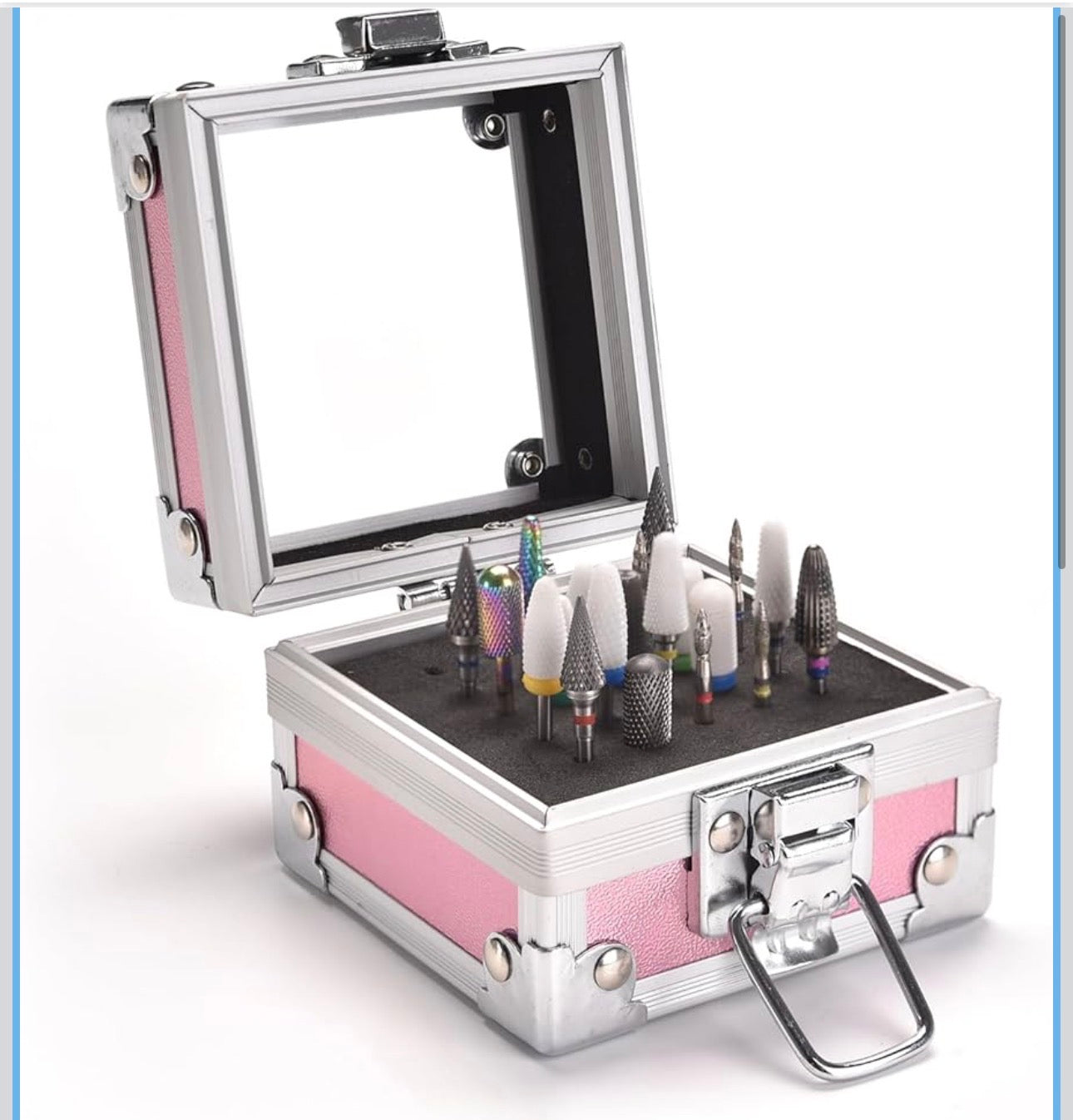 Nail Drill  Bit Holder Organizer