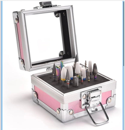 Nail Drill  Bit Holder Organizer