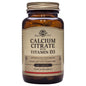Solgar Calcium Citrate with Vitamin D3 120 Tablets