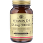 Solgar Vitamin D3 (Cholecalciferol) 125 mcg (5,000 IU) 120 Vegetable Capsules