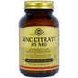 Solgar Zinc Citrate 30mg 100 Vegetable Capsules