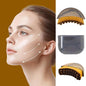 New Lymphatic Contour Face Brush, Dry Brushing Face Brush, Lymphatic Drainage Massager for Face, Chin & Jawline Sculpting, Ergonomically Designed to Fit the Skin Precisely and Relieve Fatigue