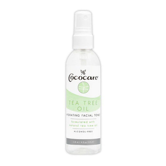 Cococare Hydrating Facial Toner Alcohol-Free Tea Tree Oil, 4 Oz
