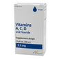 Taro Vitamins A/C/D And Fluoride, 0.5 Mg, 50 mL