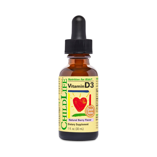 ChildLife® Essentials Liquid Vitamin D3 – Natural Berry Flavor