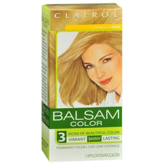 Clairol Balsam Color Permanent Hair Color Kit, 600 Palest Blonde
