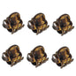 Camila Paris AD115/6 French Hair Clip For Women, Set Tortoise Shell 0.5"