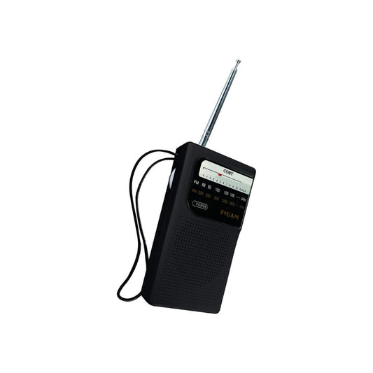 Coby® Retro Pocket Size AM/FM Radio – Ultra-Portable