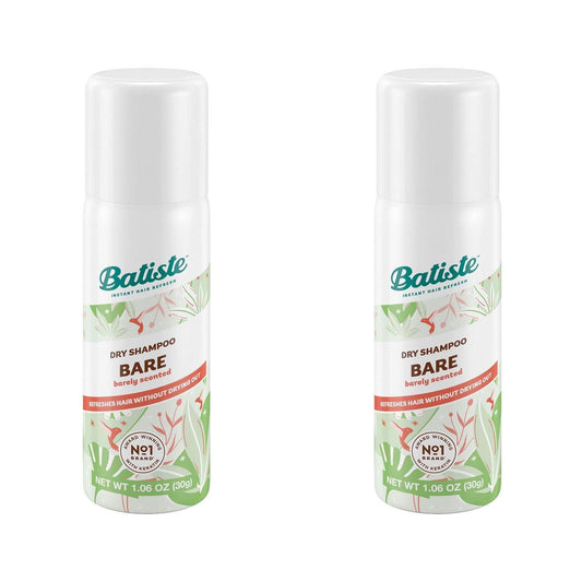Batiste Dry Shampoo, Bare, Mini Travel Size 1.6 Oz