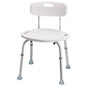 Carex Adjustable Bath & Shower Seat With Back