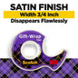 Scotch Tape, Gift Wrap, Satin Finish