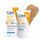 CeraVe Hydrating Mineral Sunscreen SPF 30 | 100% Mineral Face Lotion with Zinc Oxide & Titanium Dioxide | 1.7 oz
