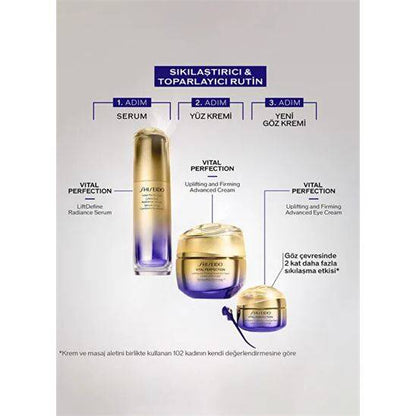 Shiseido Vital Perfection Uplifting Firming Advanced Eye Cream 15 ml