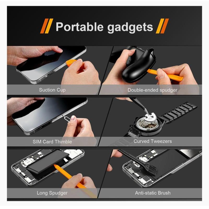 38Pcs Small Precision Screwdriver Set with Torx T5, T6, Y00, Mini Repair Tool Kit for All the Tech Gadgets Screwdriver Bits Set