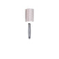 Olivia Garden Expert Blowout Vent Double Bristles Hair Styling Brush for Professional Blow-Drying - 45mm, White & Grey