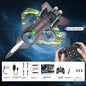 2.4G Remote Control Fighter Electric Foam Glider Stunt Tumbling UAV Hovering Helicopter with LED Colorful Lights Aircraft Model