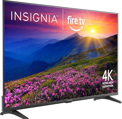 INSIGNIA 43" Class F50 Series LED 4K UHD Smart Fire TV, Voice Remote with Alexa, Stream Live TV without Cable