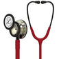 3M Littmann Classic III Stethoscope Champagne Finish Burgundy