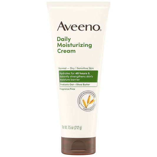 Aveeno Daily Moisturizing Cream Normal - Dry Sensitive Skin 7.5 Oz