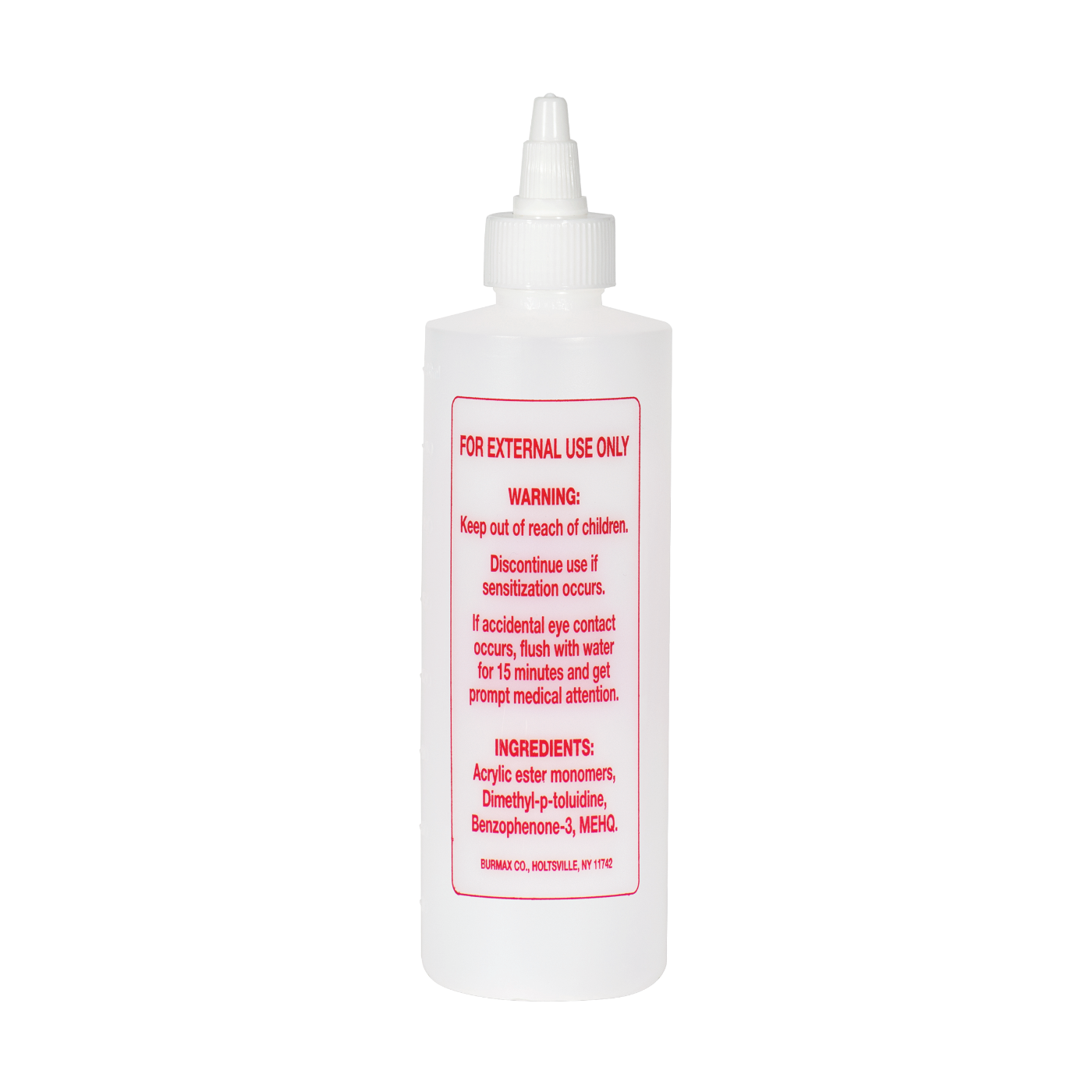 Empty Monomer Imprinted Bottle - 4oz
