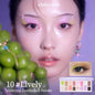 Cheeryep 10 Lively Eyeshadow Palette for Vibrant Eye Looks